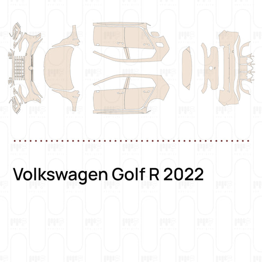 Pre-Cut PPF Volkswagen Golf R 2022