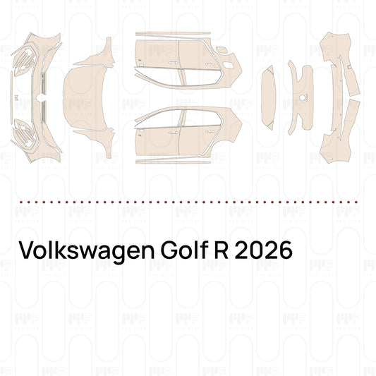 PPF precortado Volkswagen Golf R 2026