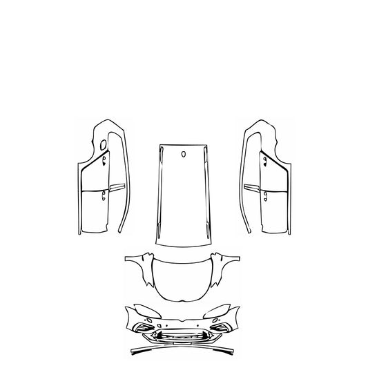 Pre-Cut PPF Volkswagen Golf Variant Estate R 2019 - PPF-Kits