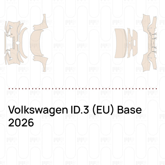 PPF precortado Volkswagen ID.3 (EU) Base 2026
