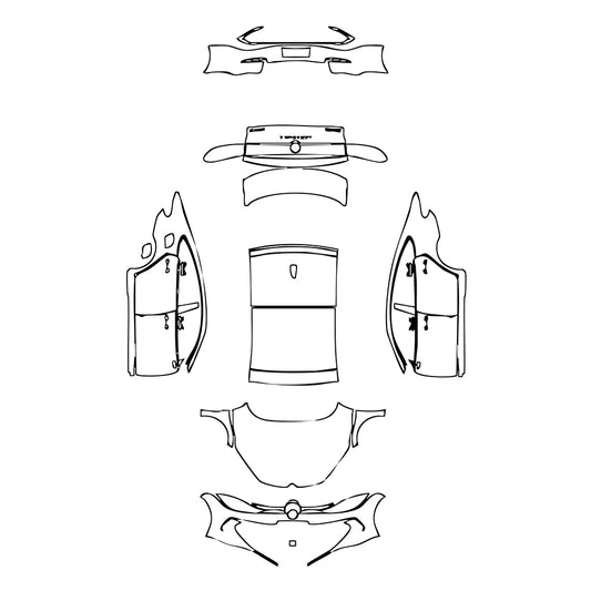 Pre-Cut PPF Volkswagen Lamando L (CN) 2022 - PPF-Kits