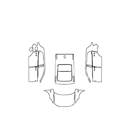 Pre-Cut PPF Volkswagen T-Cross (BR) 2025 - PPF-Kits