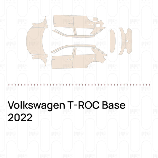 PPF precortado Volkswagen T-ROC Base 2022