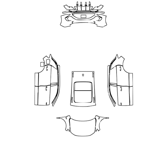 Pre-Cut PPF Volkswagen T-ROC R-line 2024 - PPF-Kits