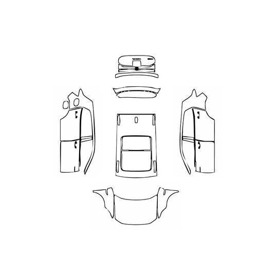 Pre-Cut PPF Volkswagen Tacqua R-line 2021 - PPF-Kits