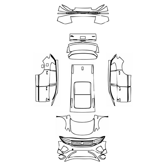 Pre-Cut PPF Volkswagen Talagon Base 2025