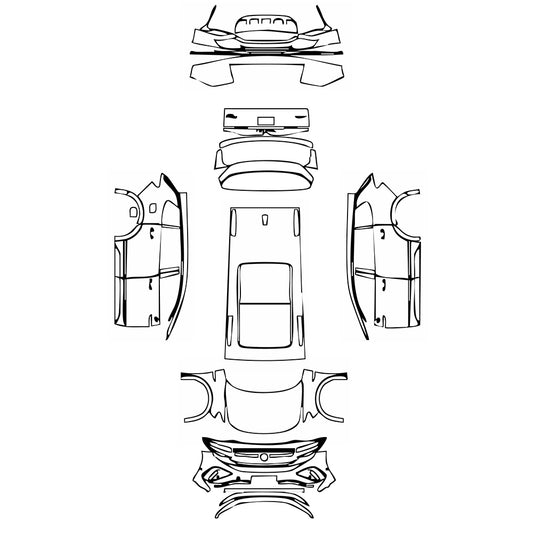 Pre-Cut PPF Volkswagen Talagon R-line 2021 - PPF-Kits