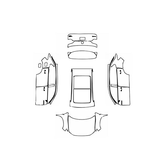 Pre-Cut PPF Volkswagen Tayron Base 2022 - PPF-Kits