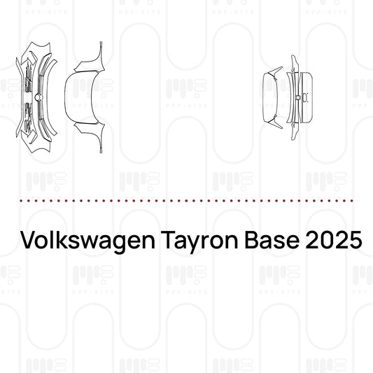 Pre-Cut PPF Volkswagen Tayron Base 2025