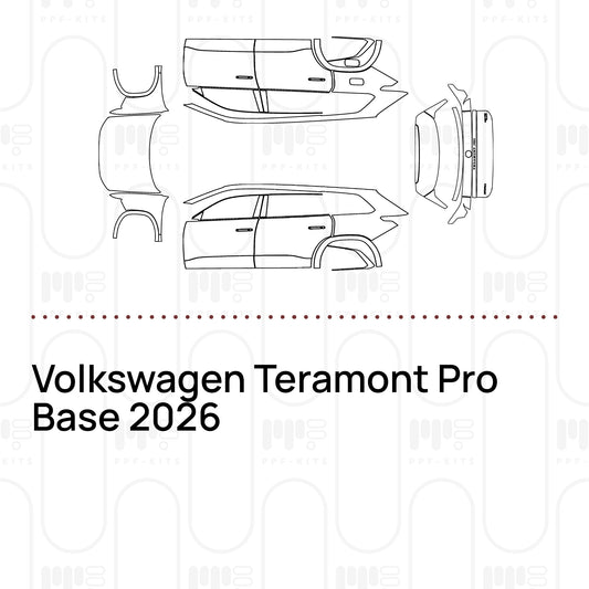 Pre-Cut PPF Volkswagen Teramont Pro Base 2026