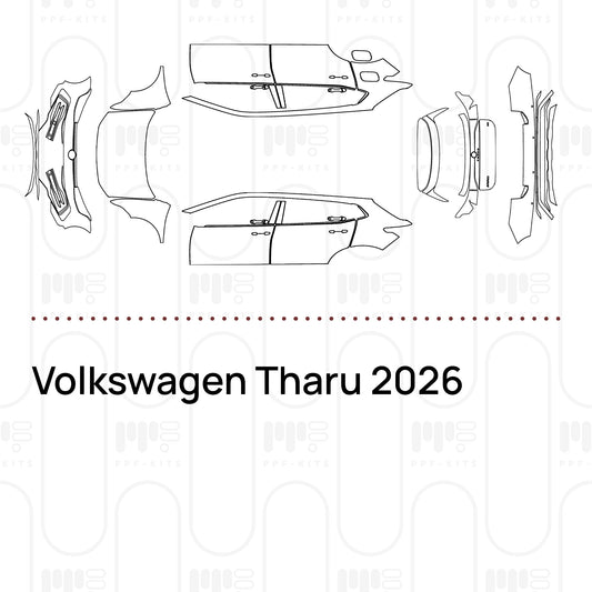 Pre-Cut PPF Volkswagen Tharu 2026