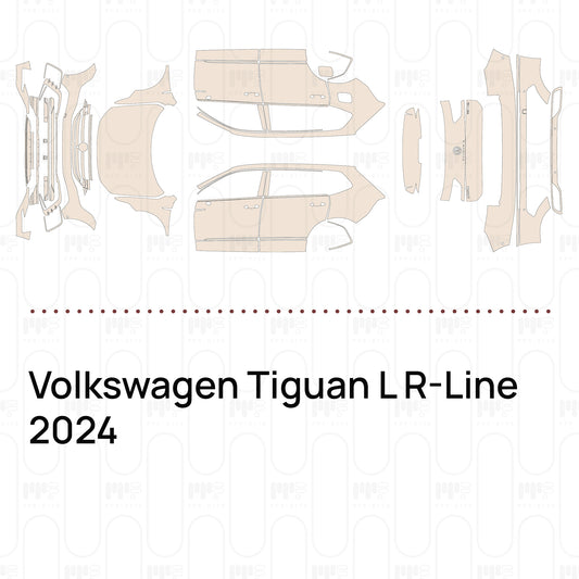 Pre-Cut PPF Volkswagen Tiguan L R-Line 2024