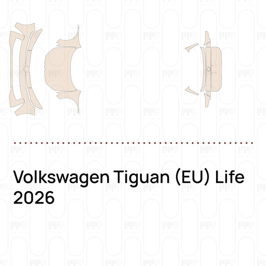 Pre-Cut PPF Volkswagen Tiguan (EU) Life 2026