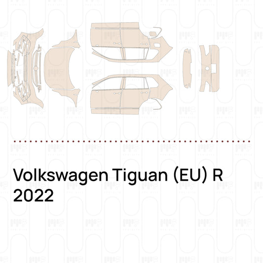 PPF precortado Volkswagen Tiguan (EU) R 2022