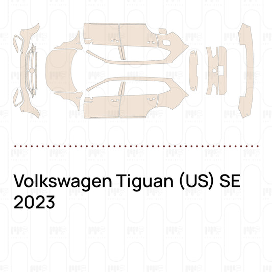 Pre-Cut PPF Volkswagen Tiguan (US) SE 2023