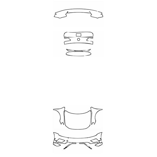 Pre-Cut PPF Volkswagen Tiguan (US) S 2020 - PPF-Kits