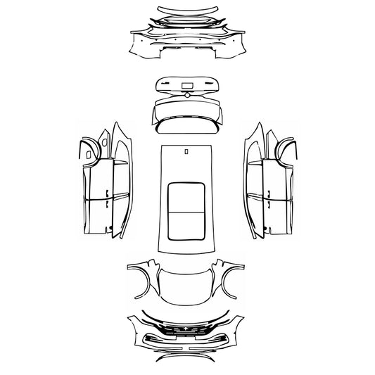 Pre-Cut PPF Volkswagen Viloran Flagship 2020 - PPF-Kits