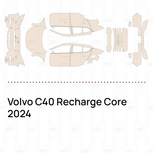 PPF precortado Volvo C40 Recharge Core 2024