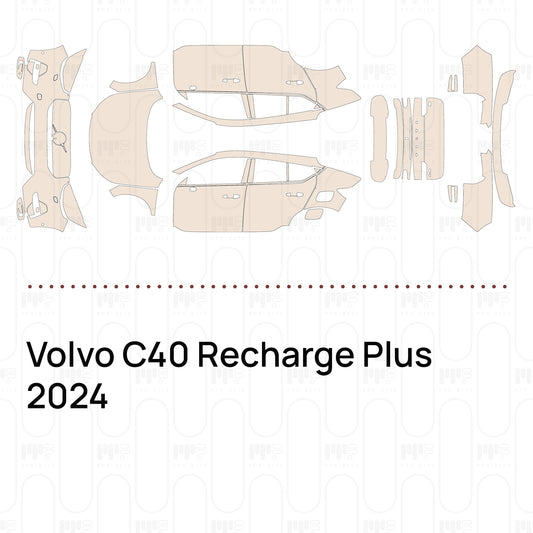 PPF precortado Volvo C40 Recharge Plus 2024