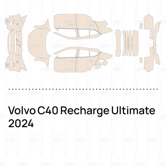PPF precortado Volvo C40 Recharge Ultimate 2024