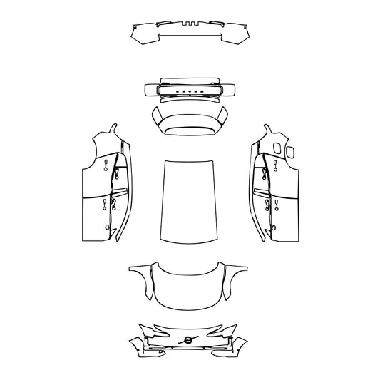 Pre-Cut PPF Volvo EX30 2025 - PPF-Kits