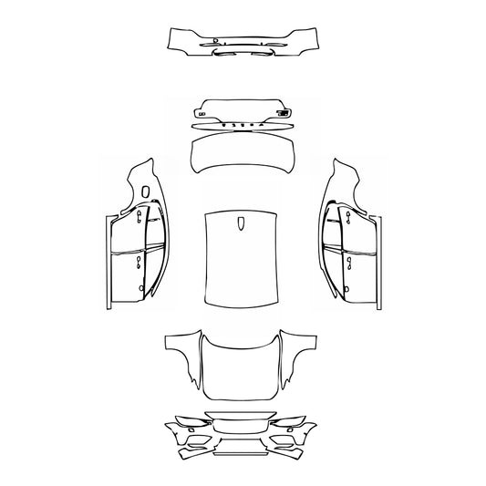 Pre-Cut PPF Volvo S60 Recharge Inscription 2024 - PPF-Kits