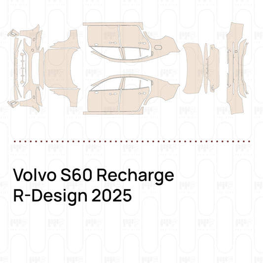 Pre-Cut PPF Volvo S60 Recharge R-Design 2025