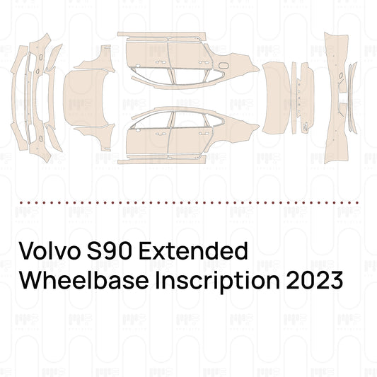 PPF precortado Volvo S90 Extended Wheelbase Inscription 2023
