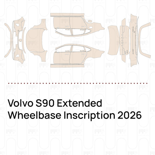 PPF precortado Volvo S90 Extended Wheelbase Inscription 2026
