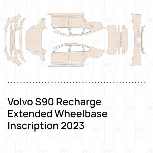 Pre-Cut PPF Volvo S90 Recharge Extended Wheelbase Inscription 2023