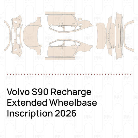 PPF precortado Volvo S90 Recharge Extended Wheelbase Inscription 2026