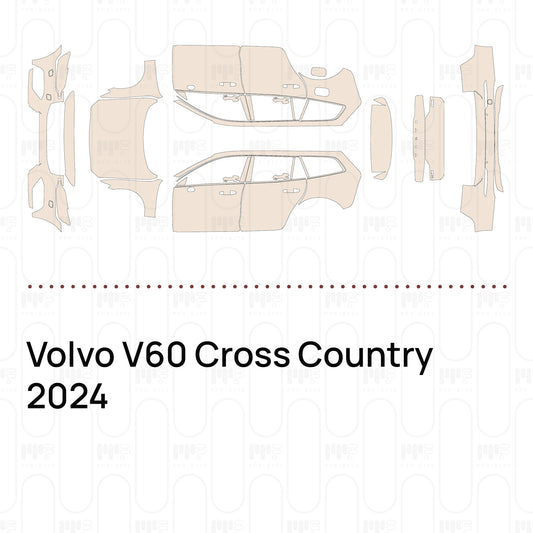 PPF precortado Volvo V60 Cross Country 2024