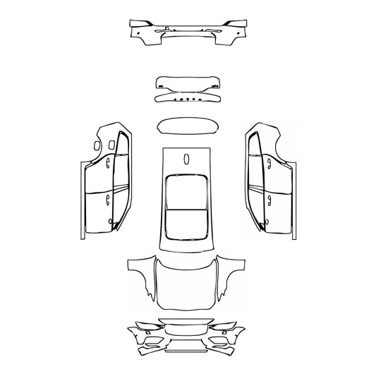 Pre-Cut PPF Volvo V60 Inscription 2024 - PPF-Kits
