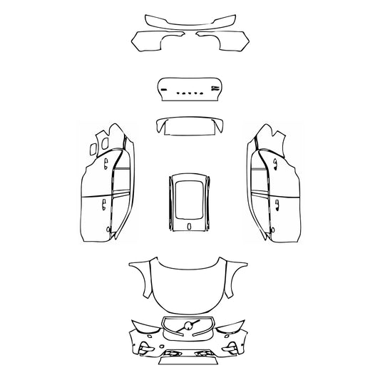 Pre-Cut PPF Volvo XC40 Inscription 2025 - PPF-Kits