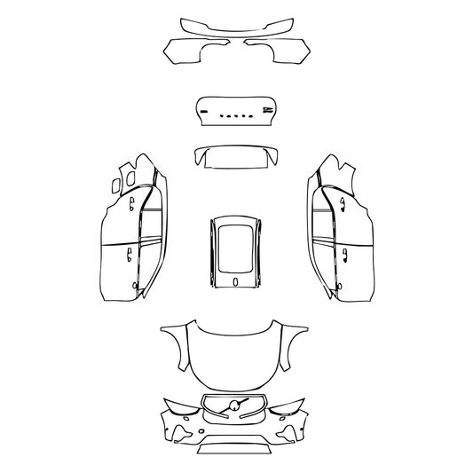 Pre-Cut PPF Volvo XC40 Momentum 2023 - PPF-Kits