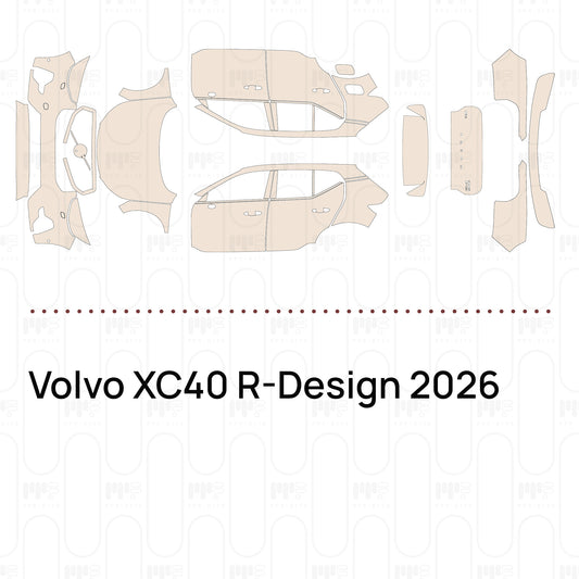 PPF precortado Volvo XC40 R-Design 2026
