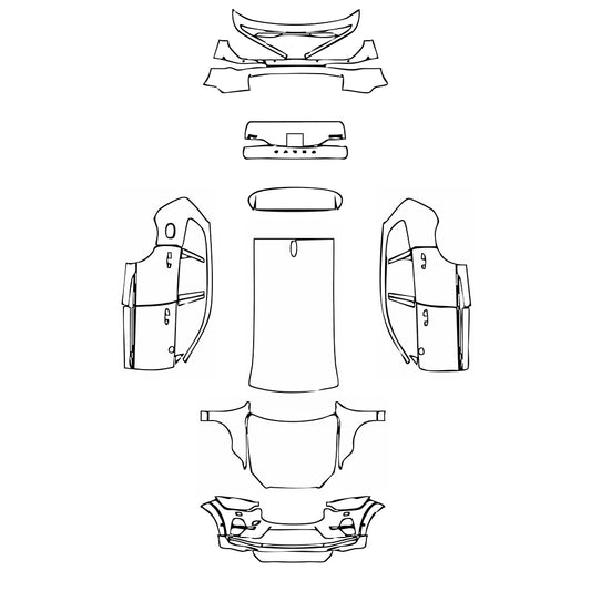 Pre-Cut PPF Volvo XC60 Inscription 2025 - PPF-Kits