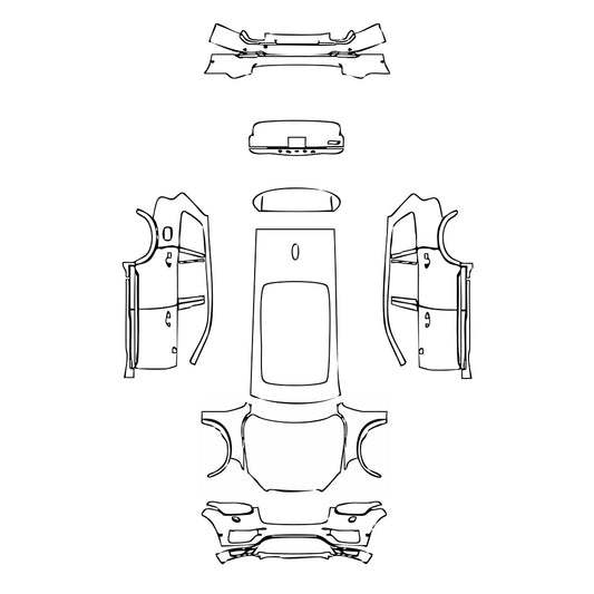 Pre-Cut PPF Volvo XC90 Inscription 2015 - PPF-Kits