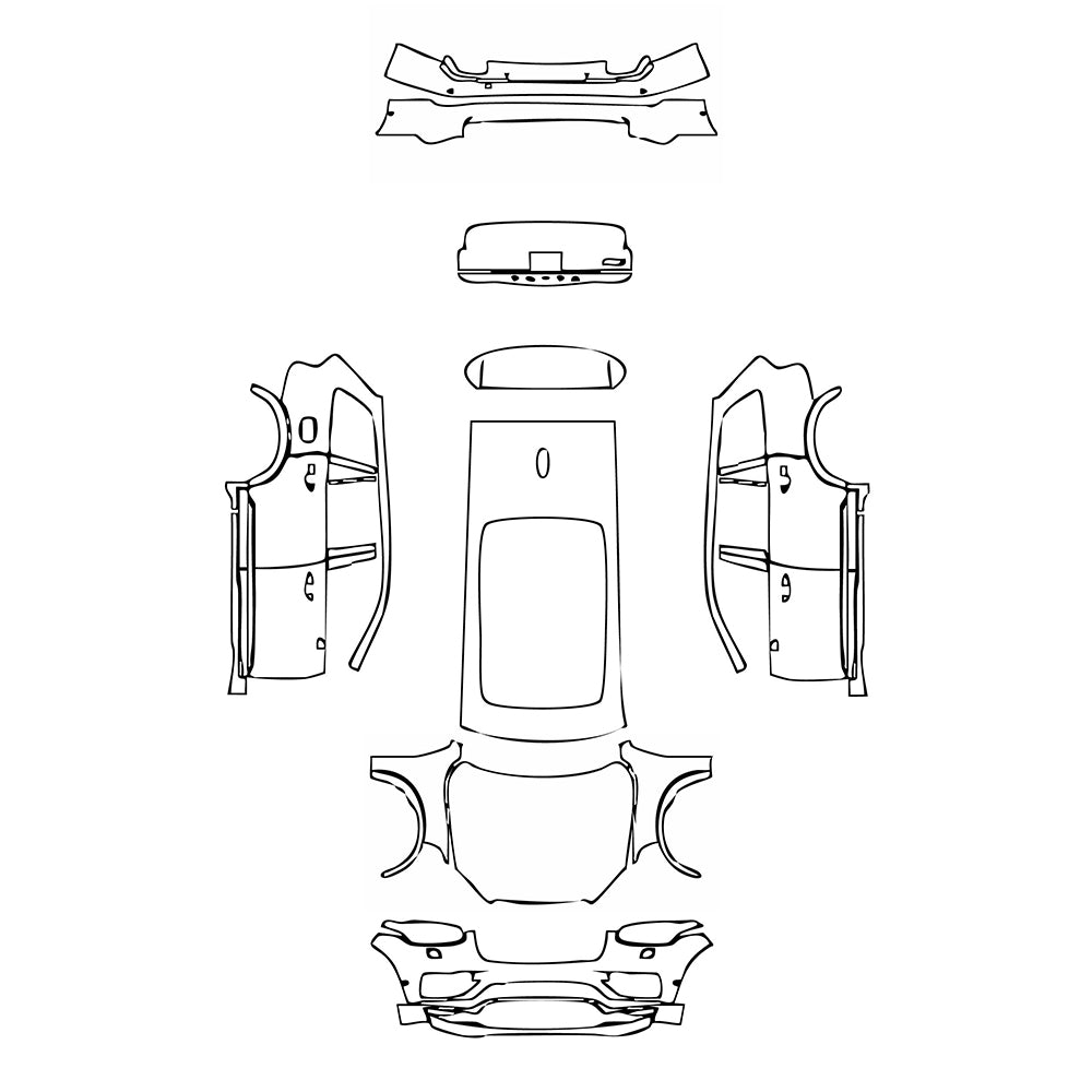 Pre-Cut PPF Volvo XC90 Inscription 2021 - PPF-Kits