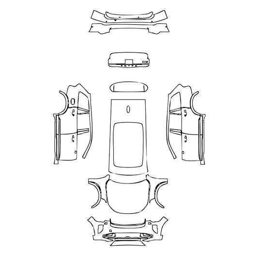 Pre-Cut PPF Volvo XC90 Inscription 2025 - PPF-Kits