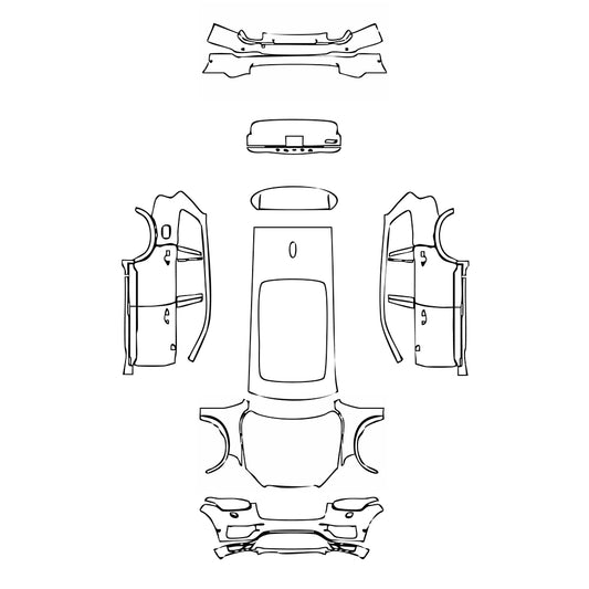 Pre-Cut PPF Volvo XC90 Momentum 2017 - PPF-Kits