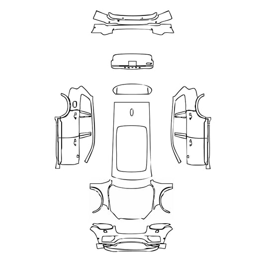 Pre-Cut PPF Volvo XC90 Momentum 2023 - PPF-Kits