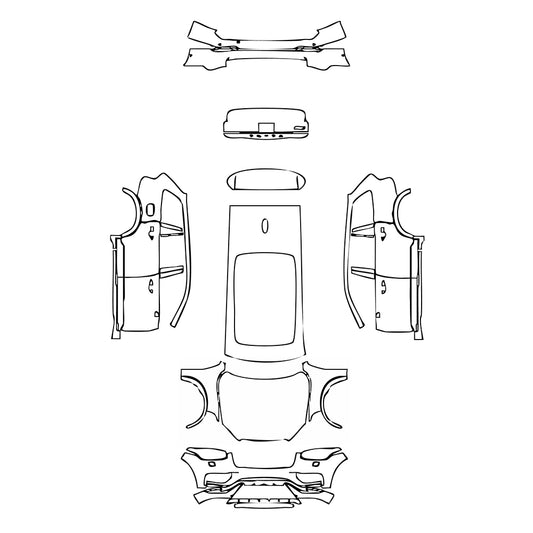 Pre-Cut PPF Volvo XC90 R-Design 2025 - PPF-Kits