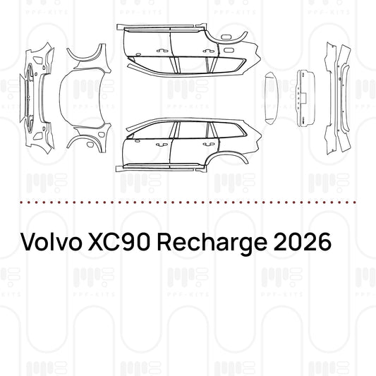 Pre-Cut PPF Volvo XC90 Recharge 2026