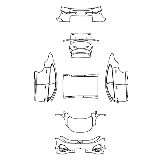 Pre-Cut PPF Xpeng G6 2025 - PPF-Kits