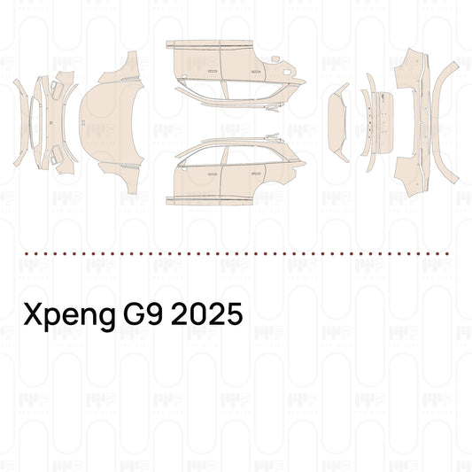 Pre-Cut PPF Xpeng G9 2025