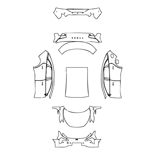 Pre-Cut PPF Xpeng MONA M03 2025 - PPF-Kits