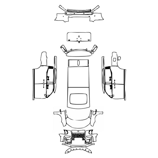 Pre-Cut PPF Zeekr 009 2023 - PPF-Kits