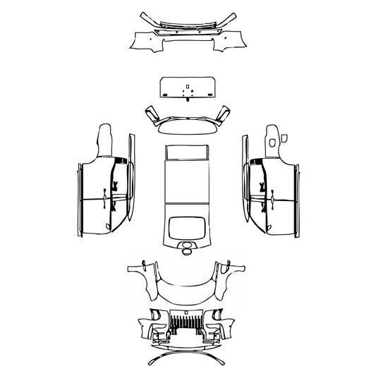 PPF precortado Zeekr 009 Base 2025