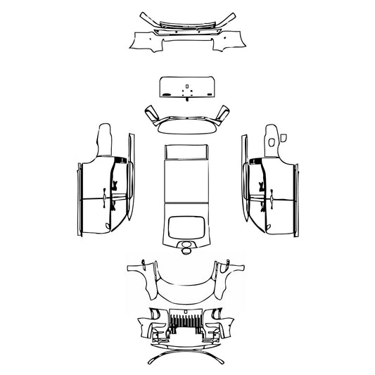 PPF precortado Zeekr 009 Grand 2025